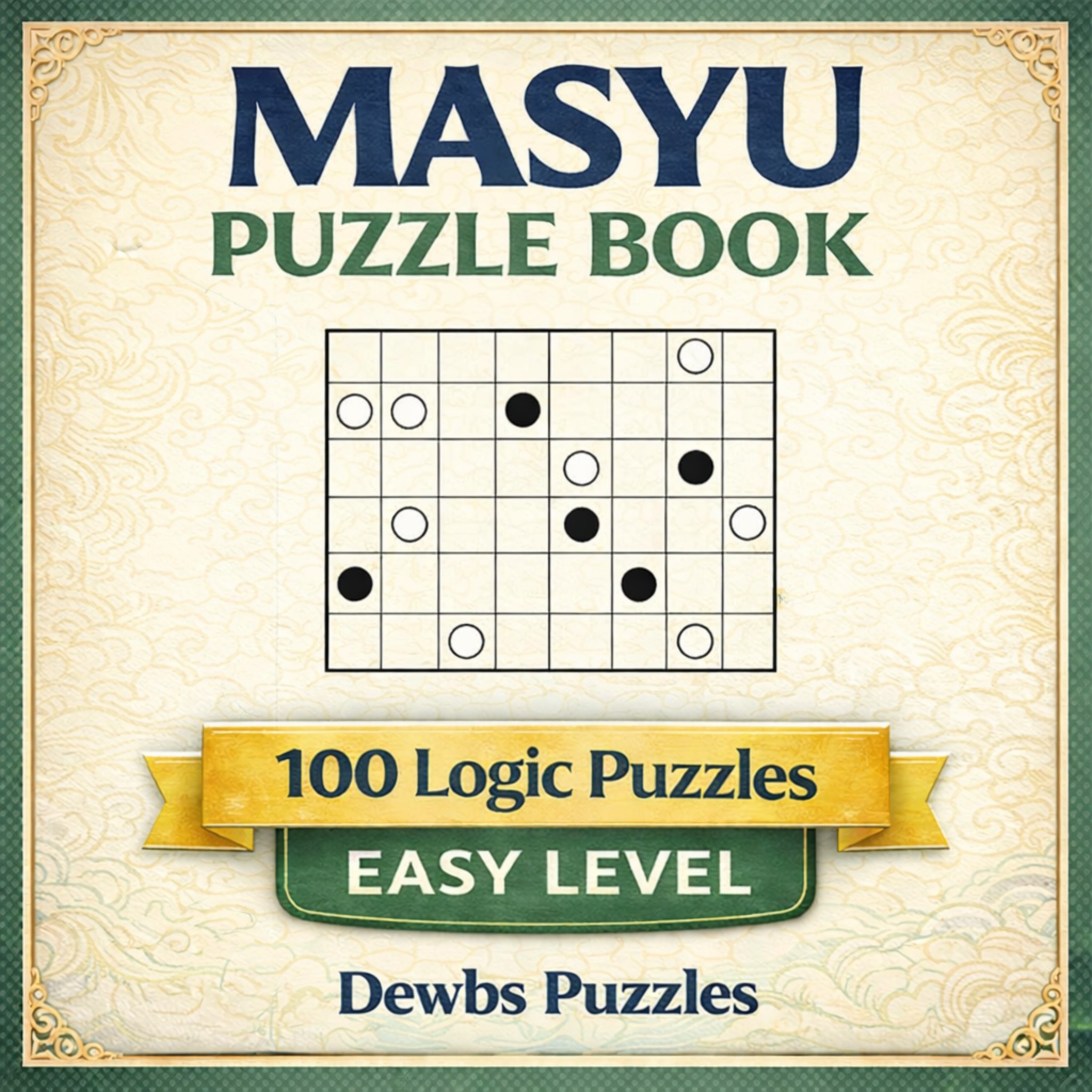 Masyu Puzzle Book – Easy
